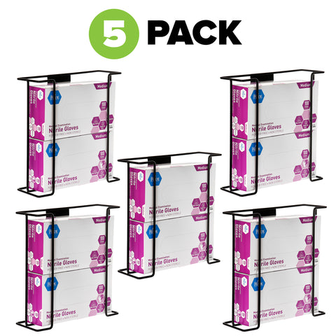 Double Box Wire Wall Mount Glove Dispenser