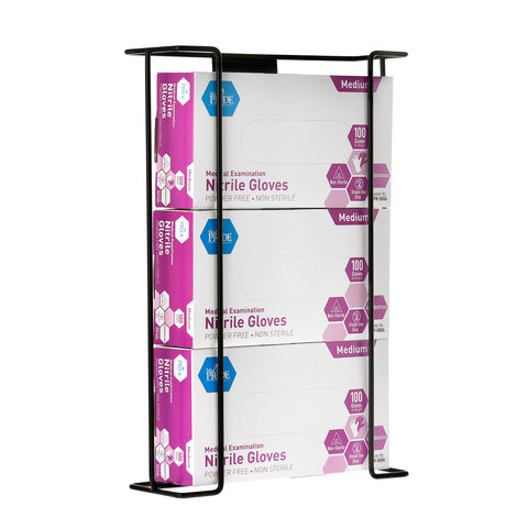Alpine Industries Triple Box Wire Wall Mount Glove Dispenser