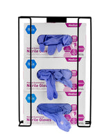 Alpine Industries Triple Box Wire Wall Mount Glove Dispenser