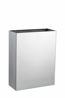 Stainless Steel Surface-Mounted Waste Receptacle