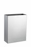 Stainless Steel Surface-Mounted Waste Receptacle