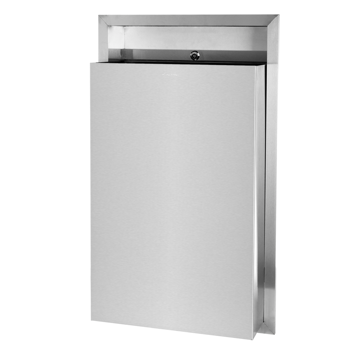Alpine Stainless Steel Recessed Waste Receptacle