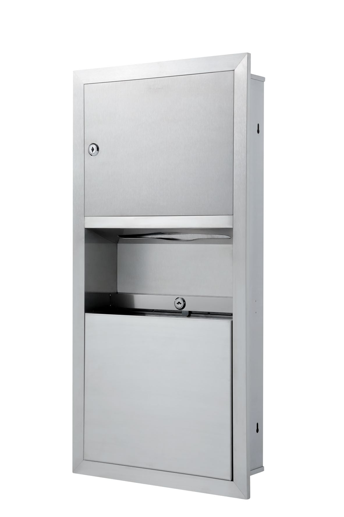 Alpine Recessed Paper Towel Dispenser / Waste Receptacle