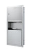 Recessed Paper Towel Dispenser / Waste Receptacle