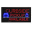 19¢€� W x 10¢€� H LED Rectangular Curbside Pickup Available Sign with Two Display Modes