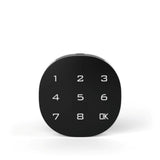 Alpine Industries Steel Electronic Keypad Locker Lock, Black/Silver