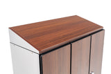 Alpine Industries Top for Triple Locker Walnut