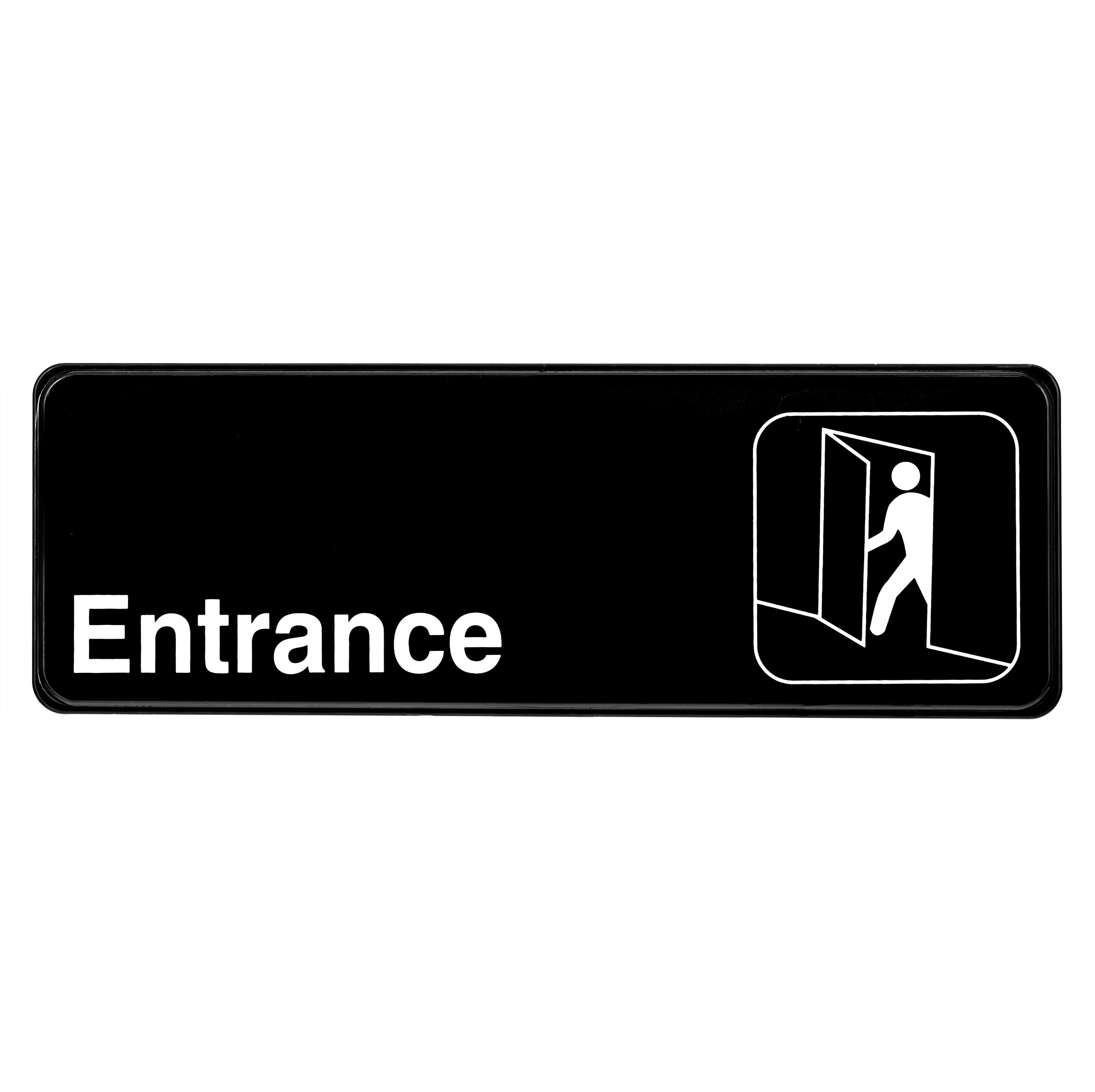ALPINE INDUSTRIES ENTRANCE SIGN, 3?X9?