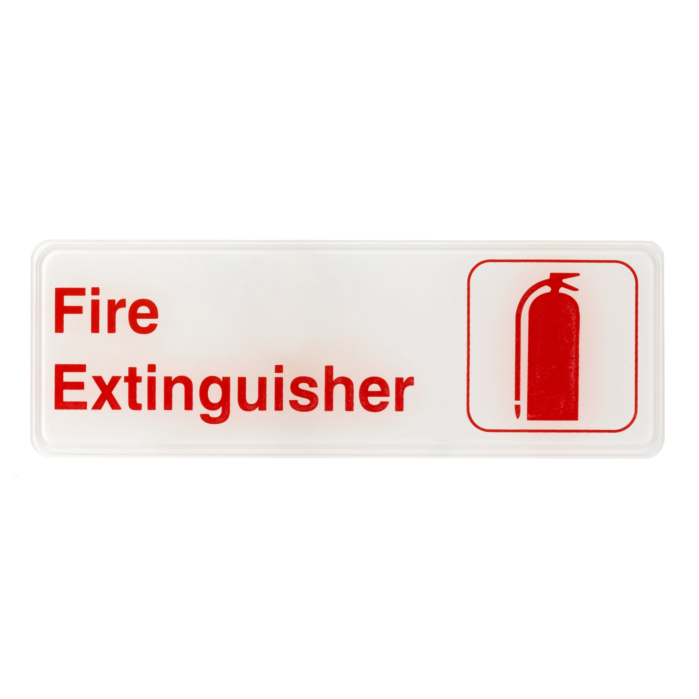 ALPINE INDUSTRIES FIRE EXTINGUISHER SIGN, 3?X9?