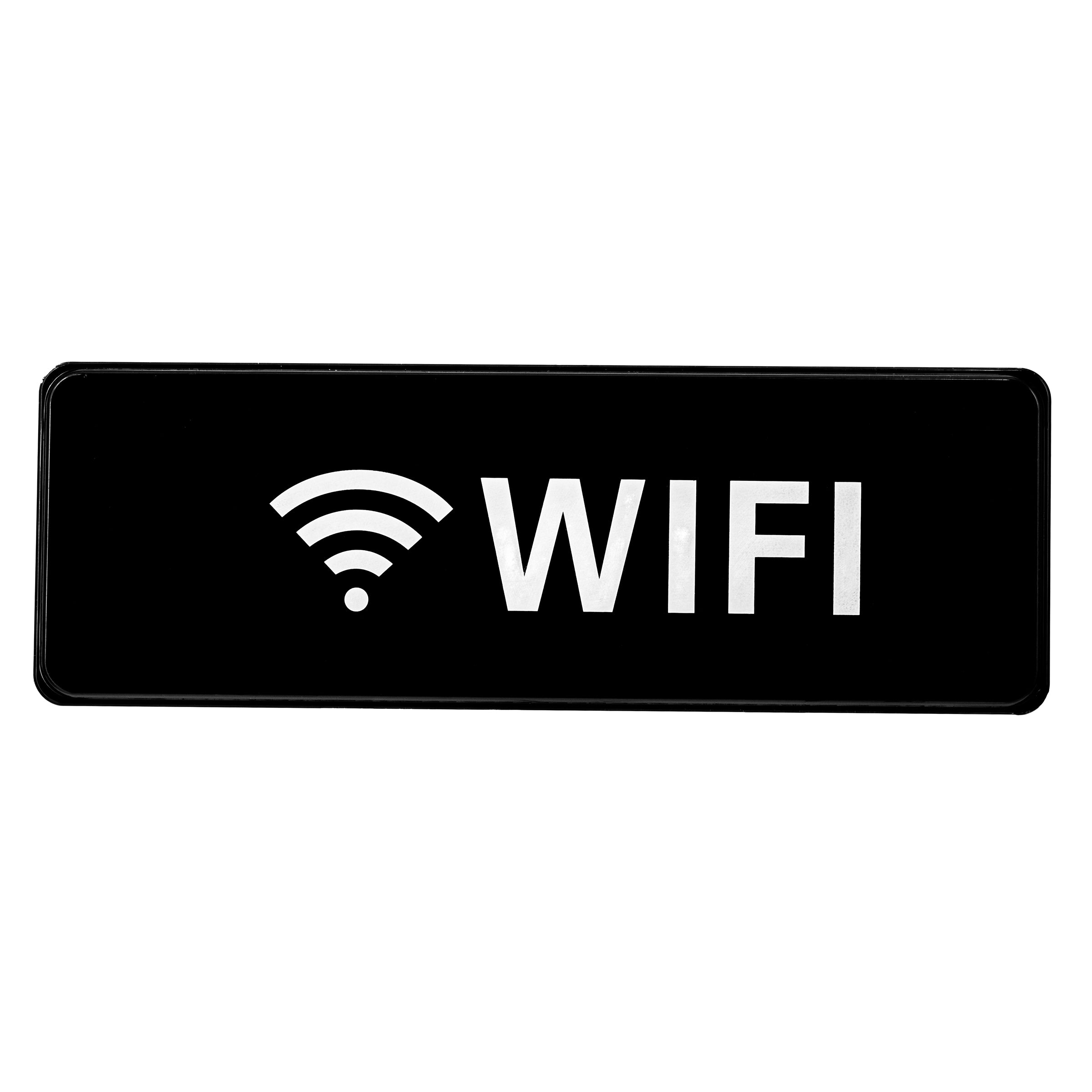 ALPINE INDUSTRIES WIFI SIGN, 3?X9?