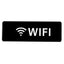 ALPINE INDUSTRIES WIFI SIGN, 3?X9?