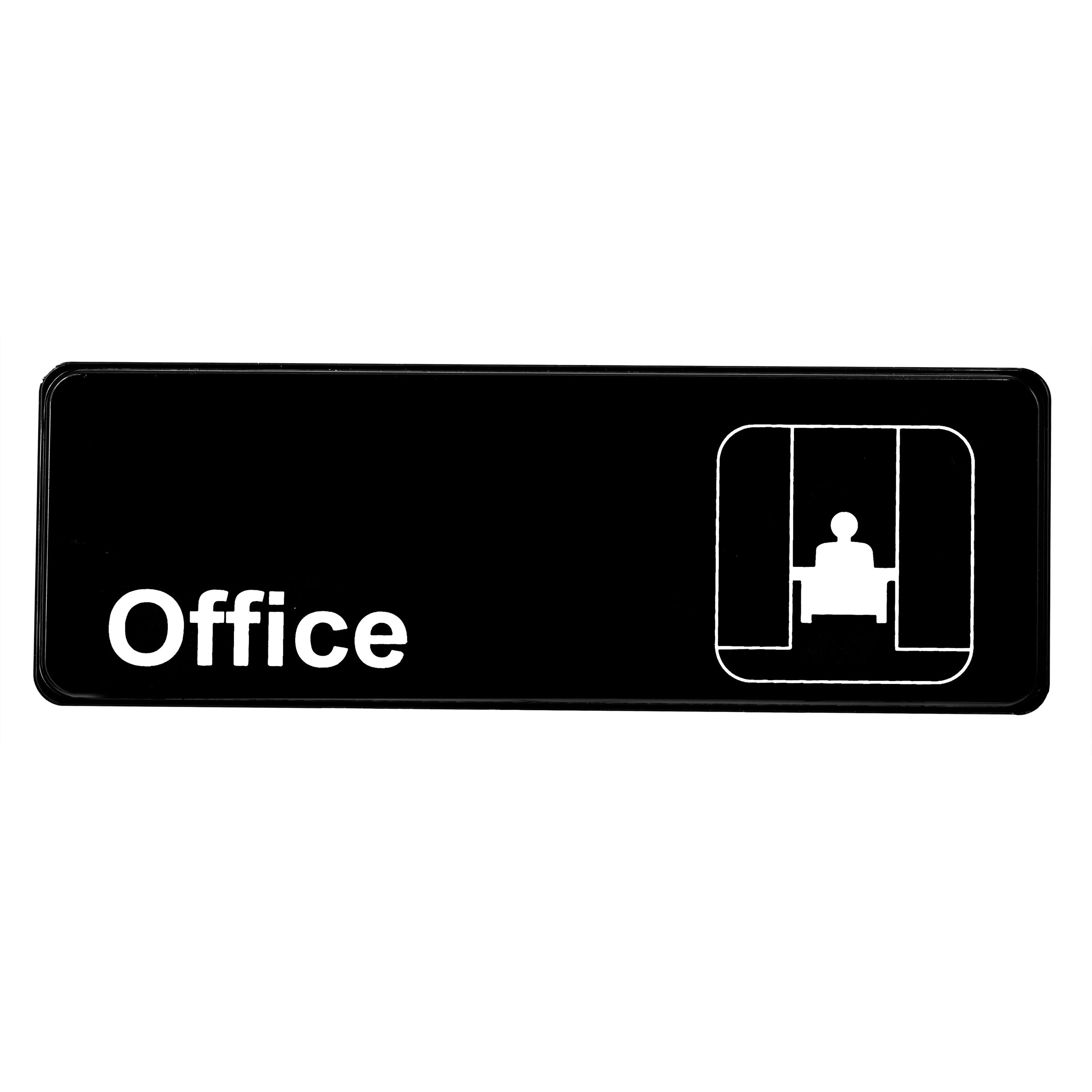 ALPINE INDUSTRIES OFFICE SIGN, 3?X9?