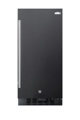 15" Wide Ada Compliant All-refrigerator for Built-in or Freestanding Use