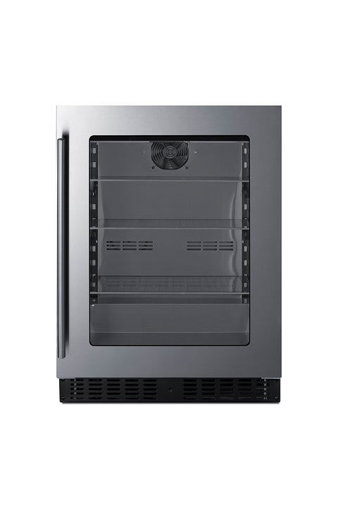 18" deep 24" wide undercounter ADA height beverage center