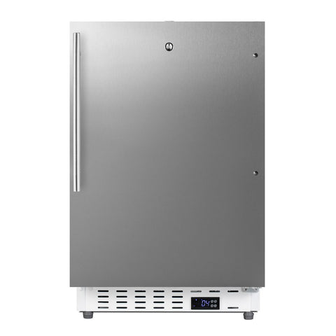 Accucold 20" Wide Shell Hood in Stainless Steel