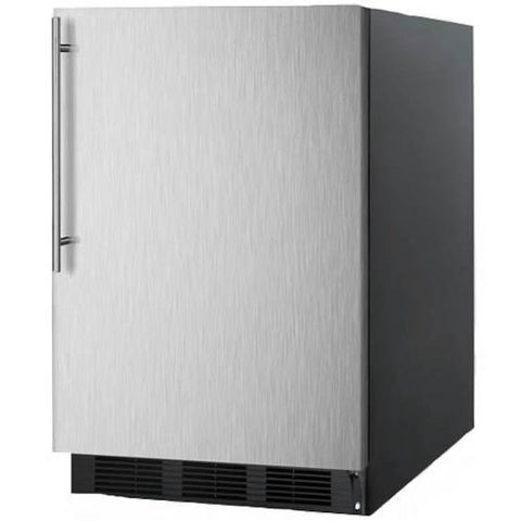 Accucold Built-in undercounter all-refrigerator for residential or commercial use, frost-free w/stainless steel
