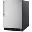Built-in undercounter all-refrigerator for residential or commercial use, frost-free w/stainless steel exterior, lock, a