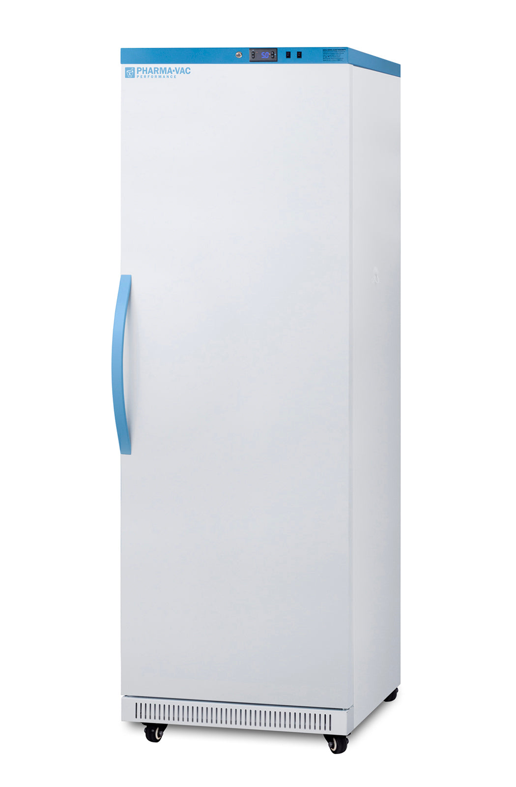 Accucold Upright 18 cu.ft. all-refrigerator with lock (Model ARM19W)