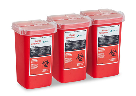 1-Quart Needle Disposal Sharps Container