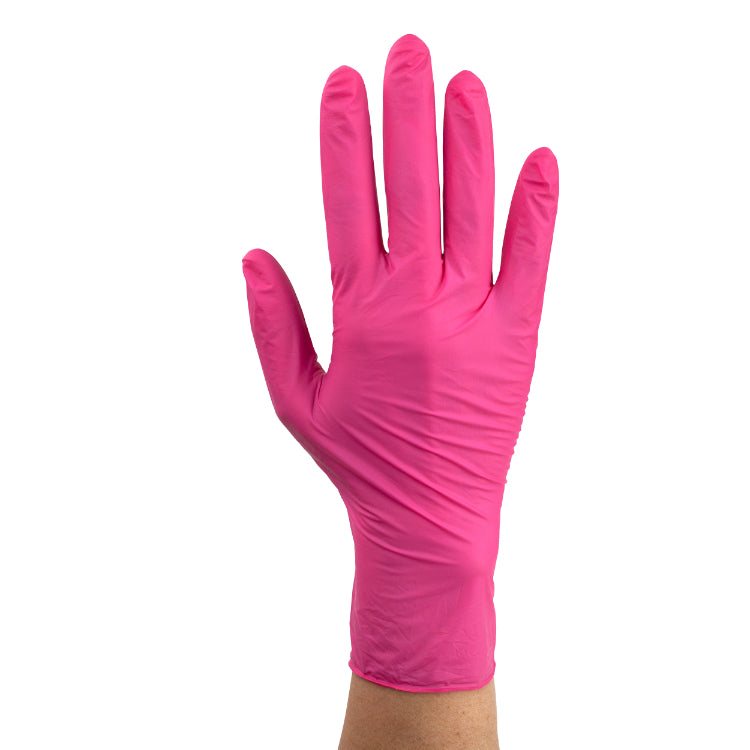 AloeSkin Nitrile Exam Gloves with Aloe, Powder-Free Secondary image