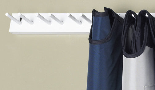 Peg Wall Rack (2 Pegs per Apron): Holds 2 Aprons: 8 1/4" W Secondary image