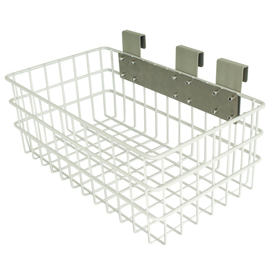 Utility Basket for M-Series or A-Series Carts, Rail Clip Mount, BASKET3RC