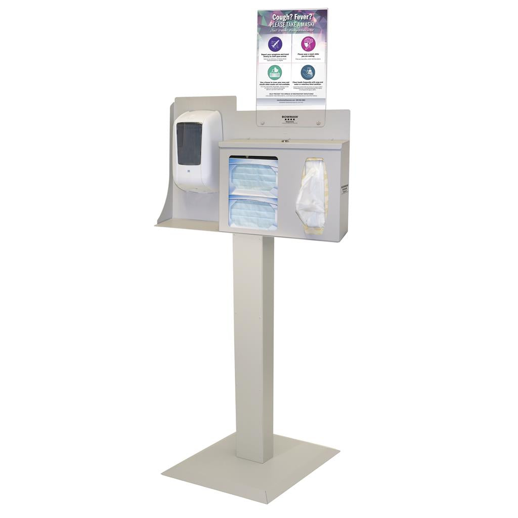 Bowman Dispensers Cover Your Cough Compliance Kit (Model BD105-0012)