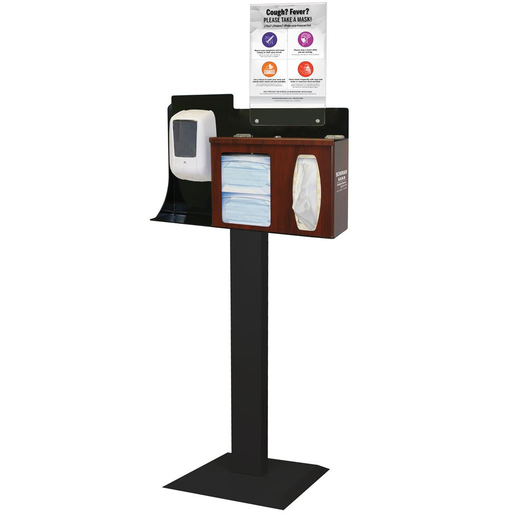 Bowman Dispensers Cover Your Cough Compliance Kit (Model BD115-0033)