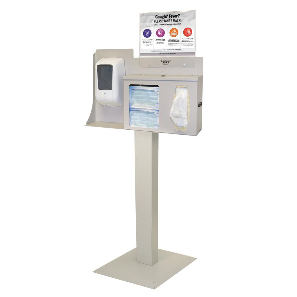 Bowman Dispensers Cover Your Cough Compliance Kit (Model BD116-0012)