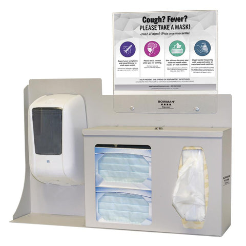 Bowman Dispensers Cover Your Cough Compliance Kit (Model BD206-0012)
