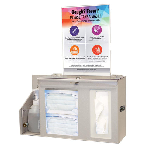 Bowman Dispensers Cover Your Cough Compliance Kit (Model BD262-0012)