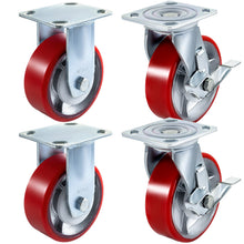 3" Caster, 2 Brake and 2 Swivel Casters and CornerBumper