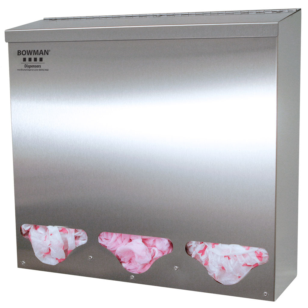 Bowman Bulk Dispenser Tall Front Dispensing Stainless Steel