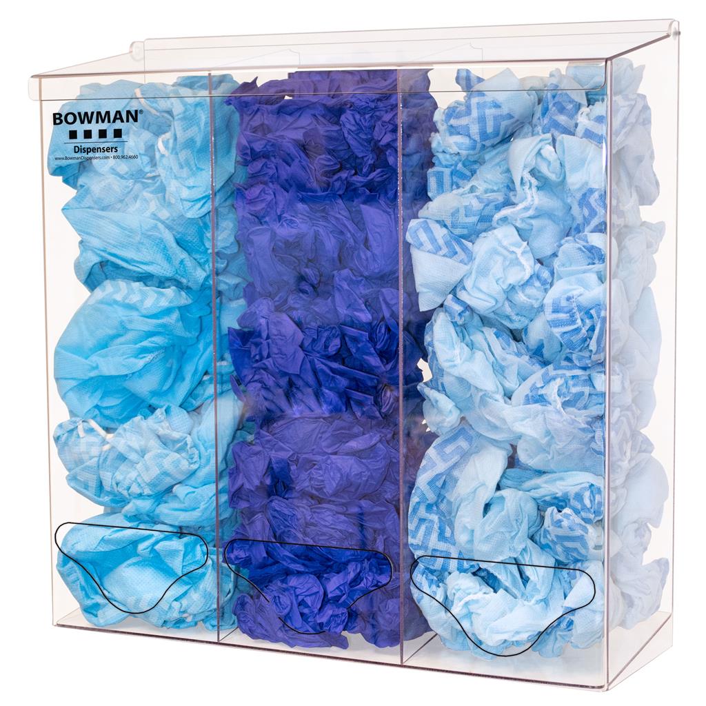 Bowman Bulk Dispenser Tall Front Dispensing PETG Clear Main image