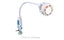 Gleamer LED Narrow Beam Wall / Exam Table with Extension Arm