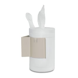 Bowman Dispensers Bowman Aluminum Wipe Bracket • 3.48"W x 5"D x 5.74"H