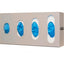 Quad Antimicrobial Glove BoxDispenser,Beige