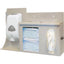 Mask & Tissue Locking Hygiene Station Quartz Beige ABS