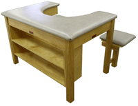 Bailey Whirlpool Table, 24" Wide Tank - Model 7724