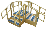 Bailey ADA Convertible Training Stairs - Model 815