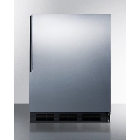 Accucold Built-in undercounter all-refrigerator for residential use, auto defrost with complete stainless steel