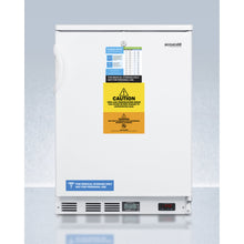 Built-in undercounter laboratory freezer capable of -35º C (-31º F) operation (Model VLT650)
