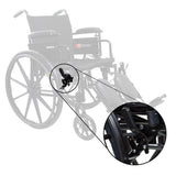 DynaRide 10250 10251 Wheelchair Push to Lock