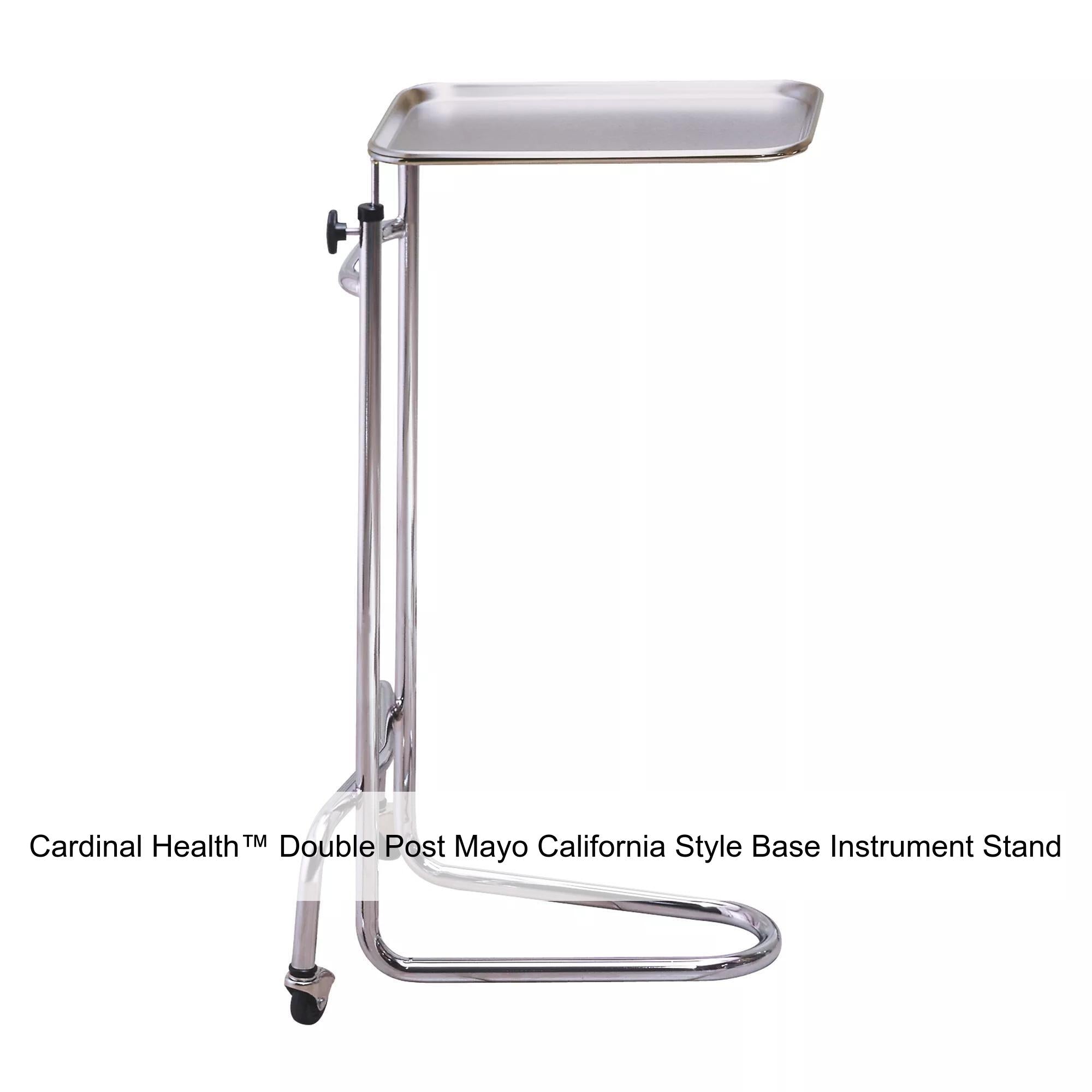 Mayo Instrument Stand - Double Post "California Style" Base, Height adj. 34"-53" Main image
