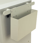 Medical Chart Holder Accessory for M-Series or A-Series Carts, Rail Clip Mount, CHARTHLDRRC