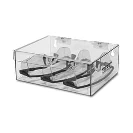 Bowman Dispensers Bowman PETG Bulk Safety Glass Holder with Lid • 9.25"W x 6.91"D x 3.45"H
