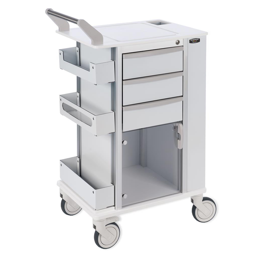 Deluxe Rolling Storage Cart with 5" Casters