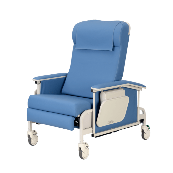 XL Drop Arm Care Cliner (Nylon Casters) Main image