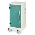 Short Savary Dilator Mobile Storage Cab, Basic, Latch secured, non locking, 24 dilator capacity