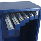 Tall Savary Dilator Mobile Storage Cabinet, Basic, Latch secured, non locking, 36 dilator capacity